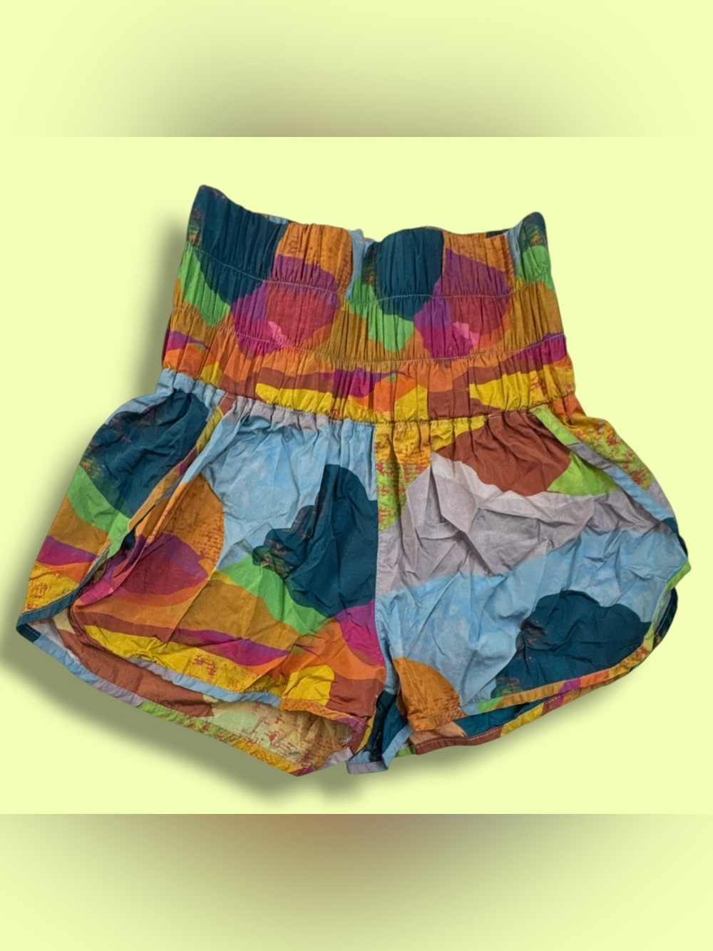 FP Movement by Free People Get Your Flirt On Athletic Shorts Multi